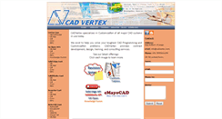 Desktop Screenshot of cadvertex.com